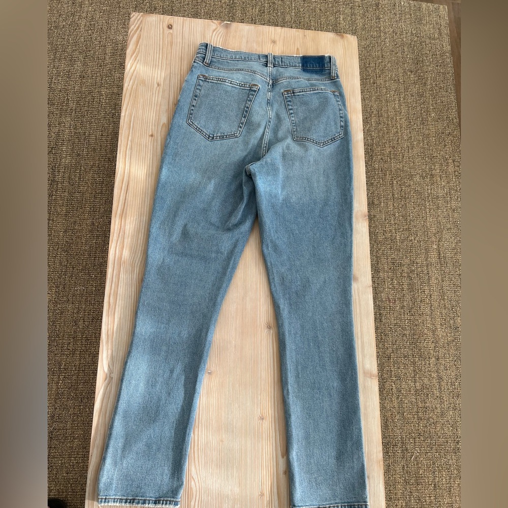 Abercrombie & Fitch Light Blue High Rise Women Jeans - Picture 5 of 9